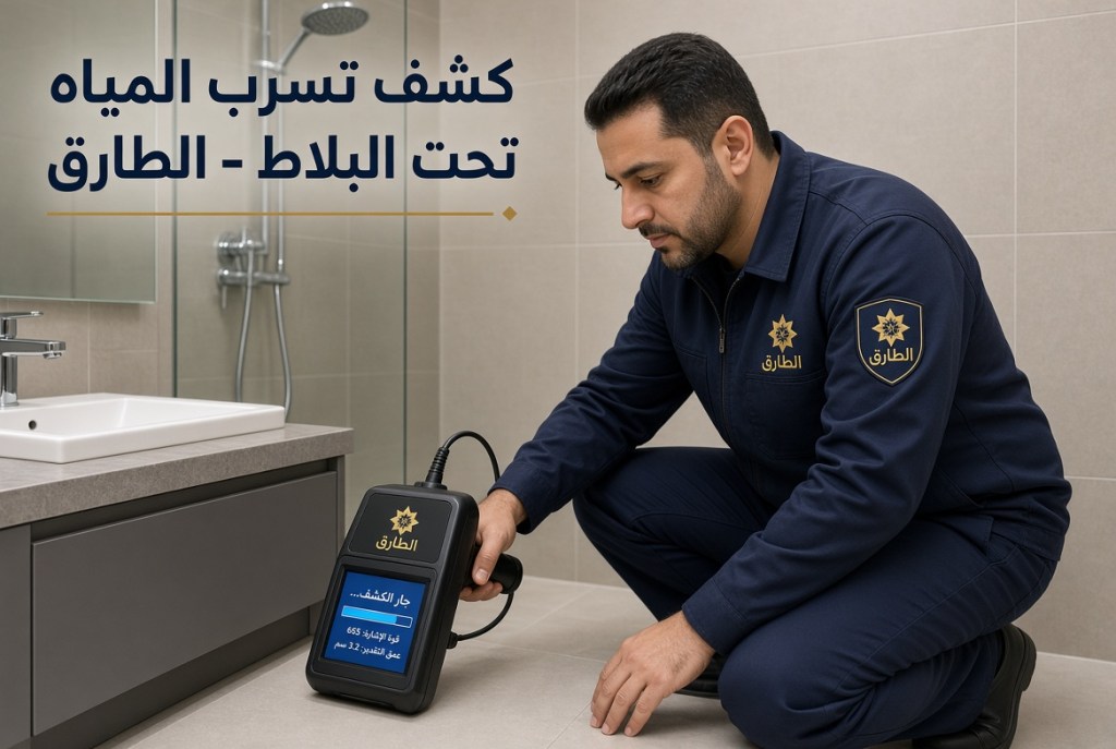 جهاز كشف تسرب المياه تحت البلاط 